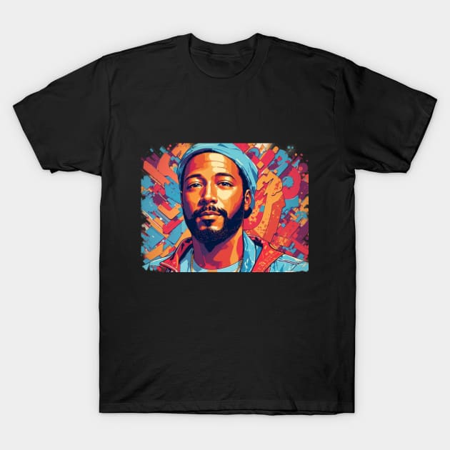 marvin gaye Harmonious Soul T-Shirt by Sinister Studios